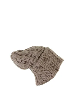 Berretto In Cashmere Tortora