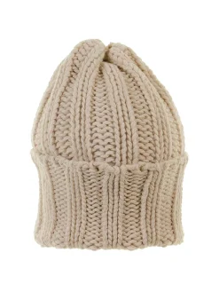 Berretto In Cashmere Vaniglia