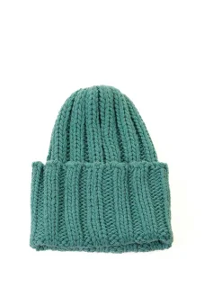 Berretto In Cashmere Verde