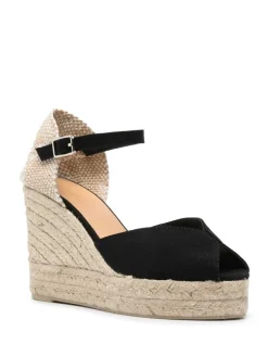 Bianca Raffia Wedge Espadrilles
