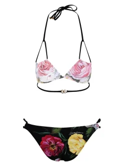 Bikini A Triangolo Con Stampa