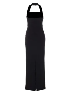 Black Liona Maxi Dress