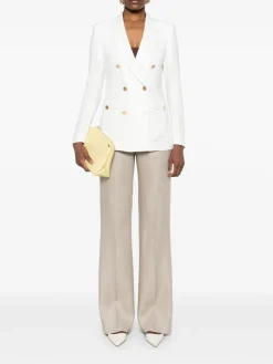 Blazer bianco a doppio petto
