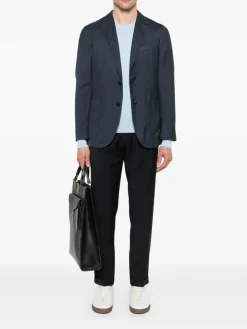 blazer di seta k-giacca