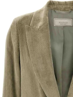 Blazer di velluto a coste