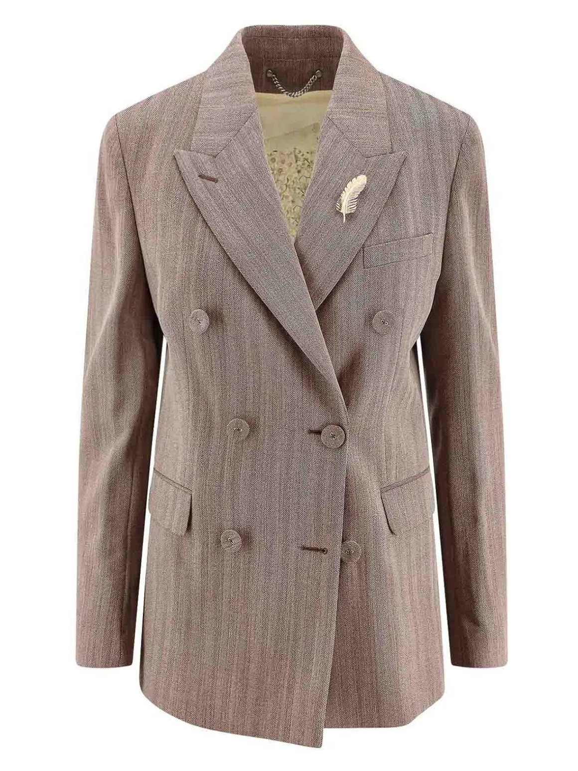 Blazer Diva In Misto Lana Vergine