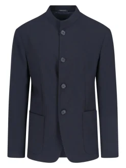 Blazer Monopetto In Lana Vergine