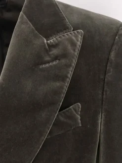 Blazer Monopetto in Velluto