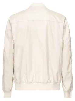 Bomber di lino puro