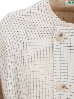 Bomber in cotone check