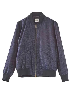 Bomber Jaquard Leopardo
