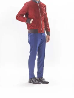 Bomber Scamosciato