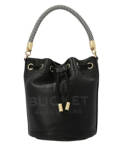 Borsa a secchiello in pelle