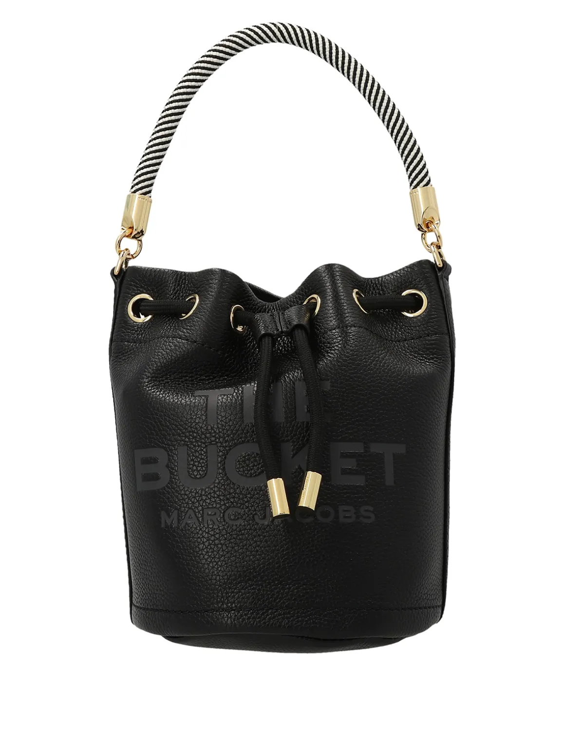 Borsa a secchiello in pelle