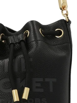 Borsa a secchiello in pelle