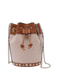 Borsa a secchiello rockstud