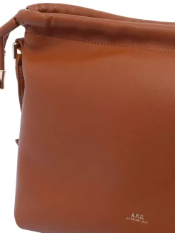 Borsa a secchio ninon marrone