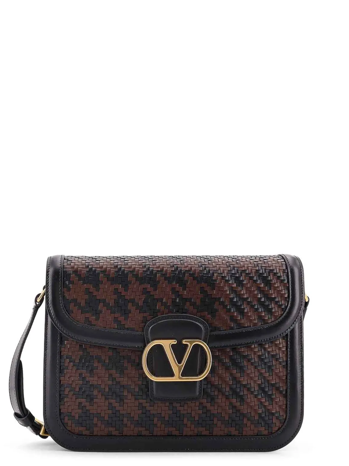 Borsa A Spalla 9To5 In Pelle Intrecciata