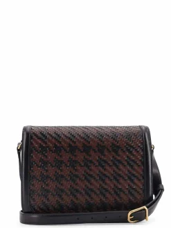 Borsa A Spalla 9To5 In Pelle Intrecciata