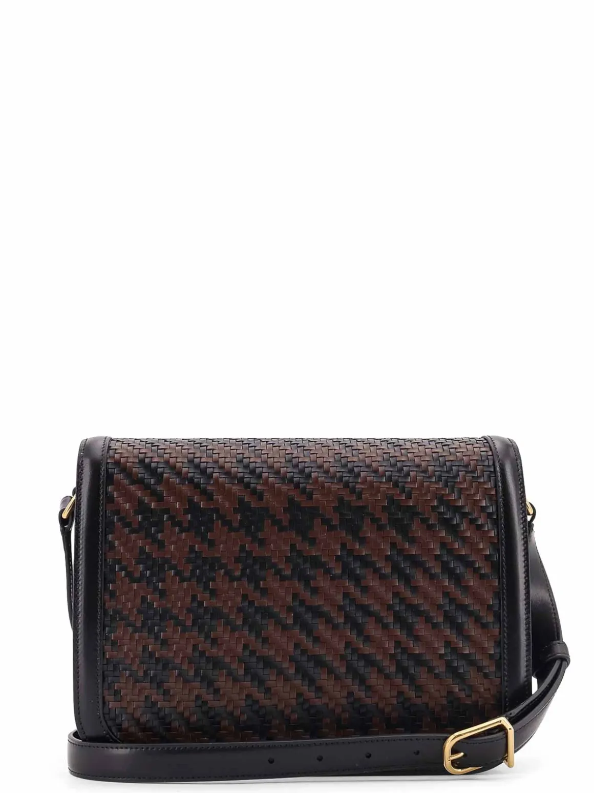 Borsa A Spalla 9To5 In Pelle Intrecciata