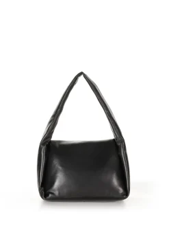 Borsa A Spalla In Nappa Nera