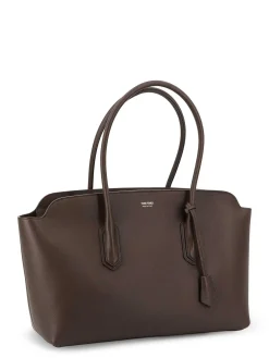Borsa A Spalla In Pelle Con Logo