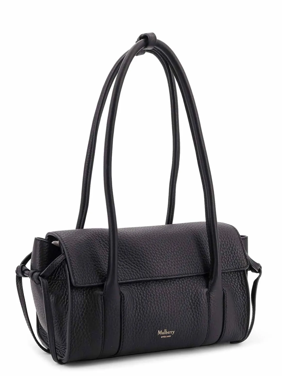 Borsa A Spalla In Pelle Con Logo