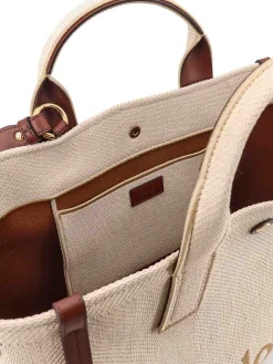 Borsa A Tracolla Carry In Canvas