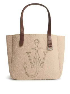 Borsa a tracolla bollita per la cintura beige