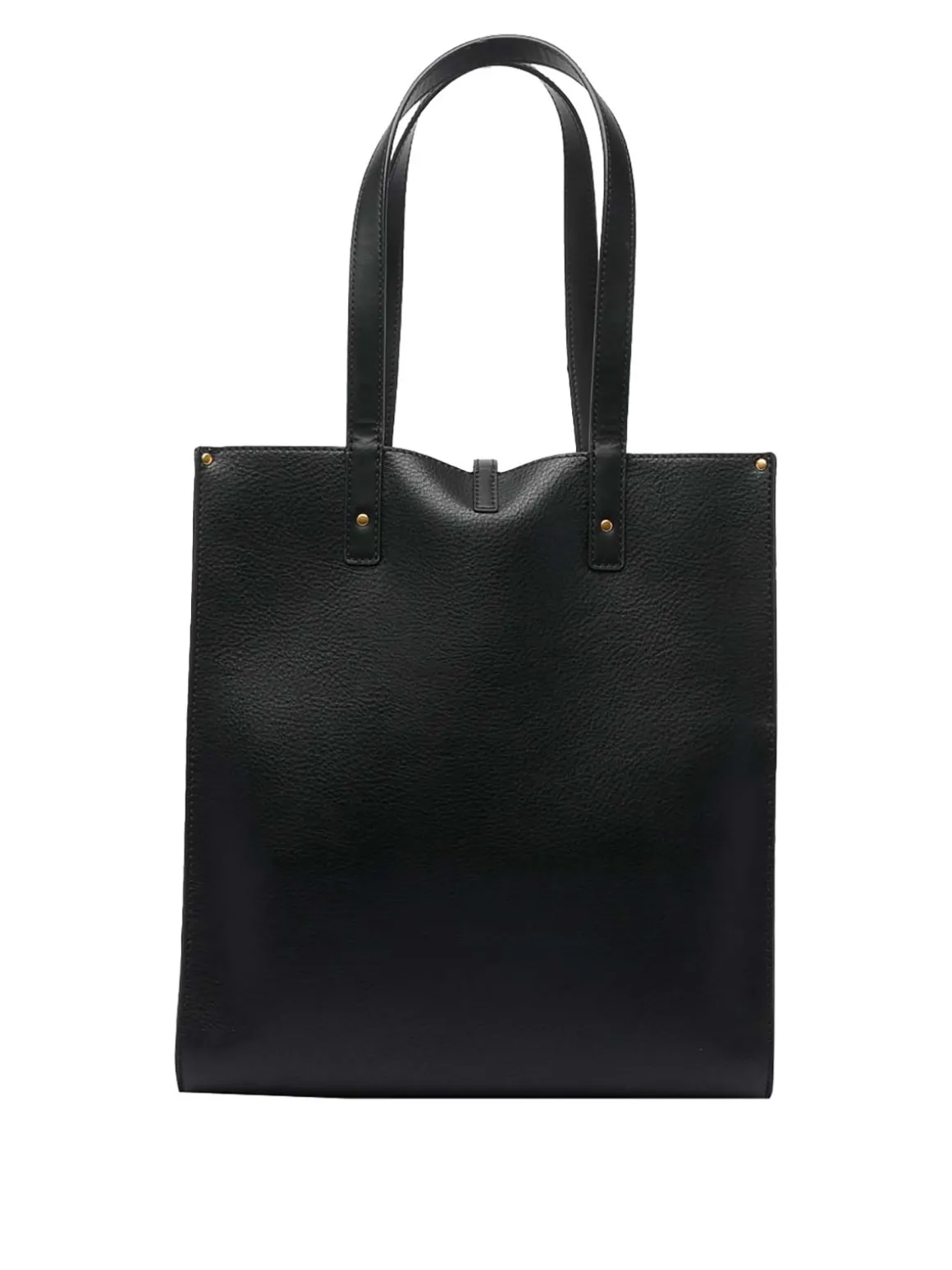 Borsa a tracolla del logo nero