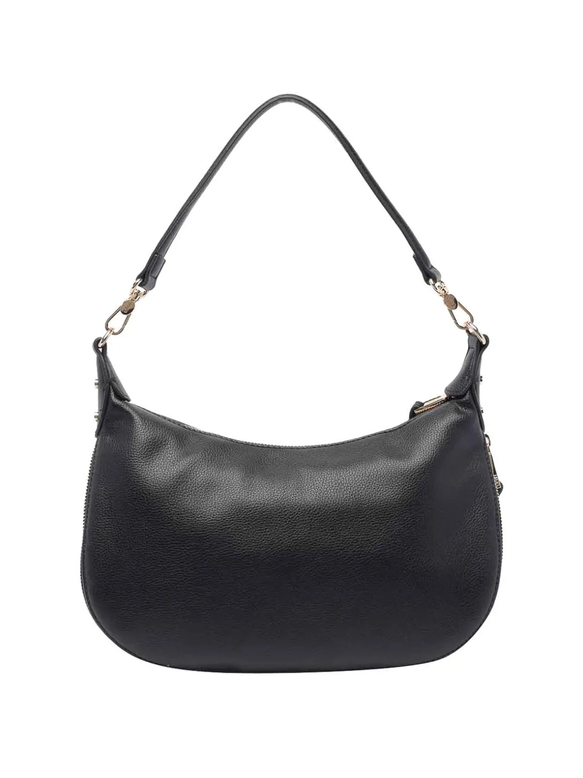Borsa a tracolla del logo nero