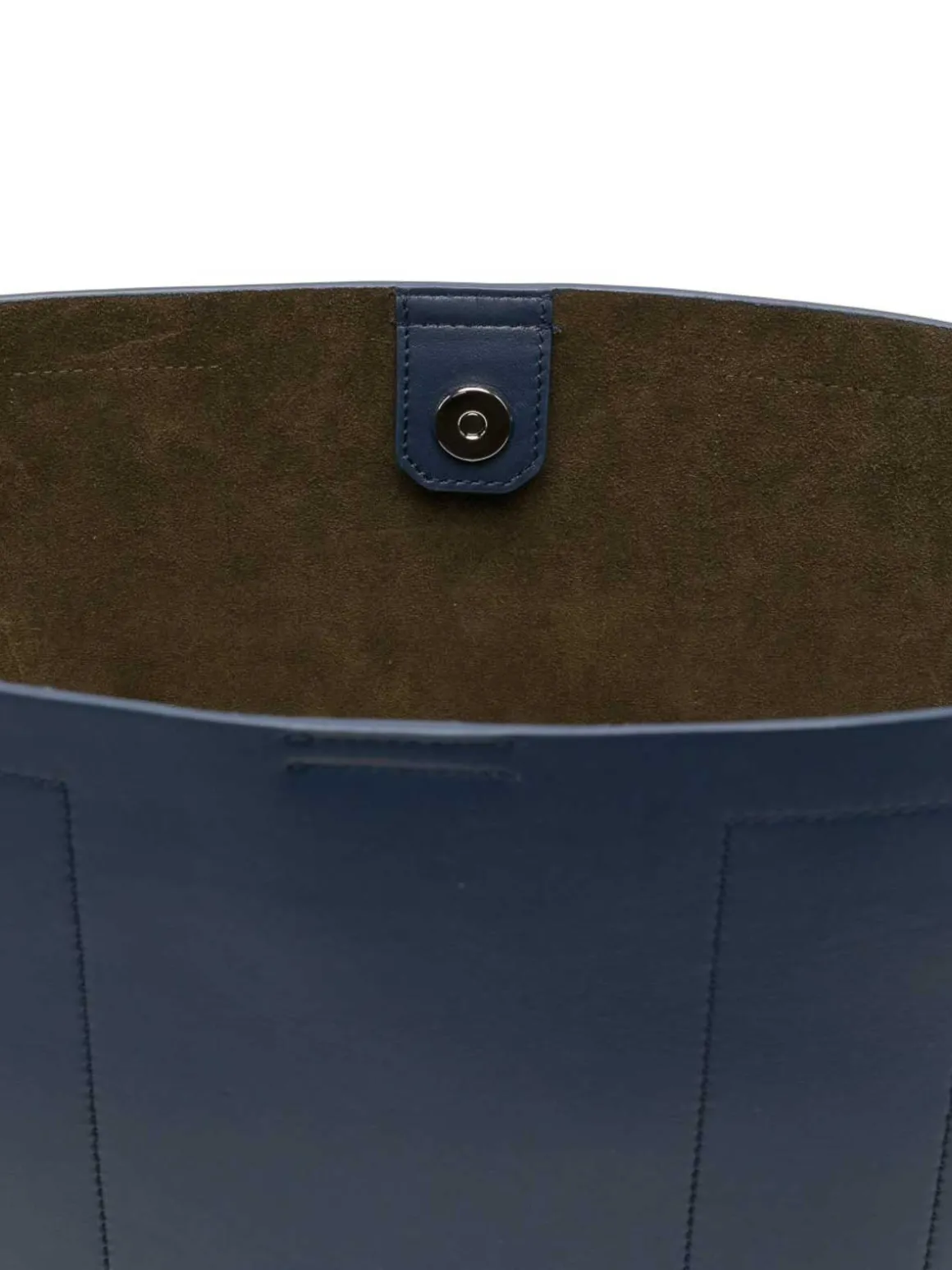 Borsa a tracolla in pelle blu