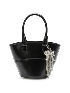 Borsa A Tracolla In Pelle Con Charms