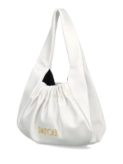 Borsa a tracolla in raso Le Biscuit