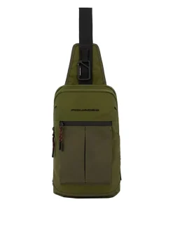 Borsa a tracolla in tessuto