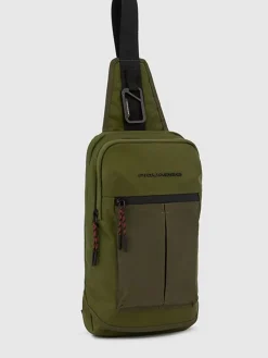 Borsa a tracolla in tessuto