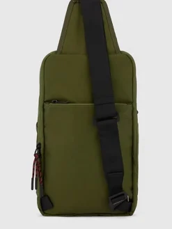 Borsa a tracolla in tessuto