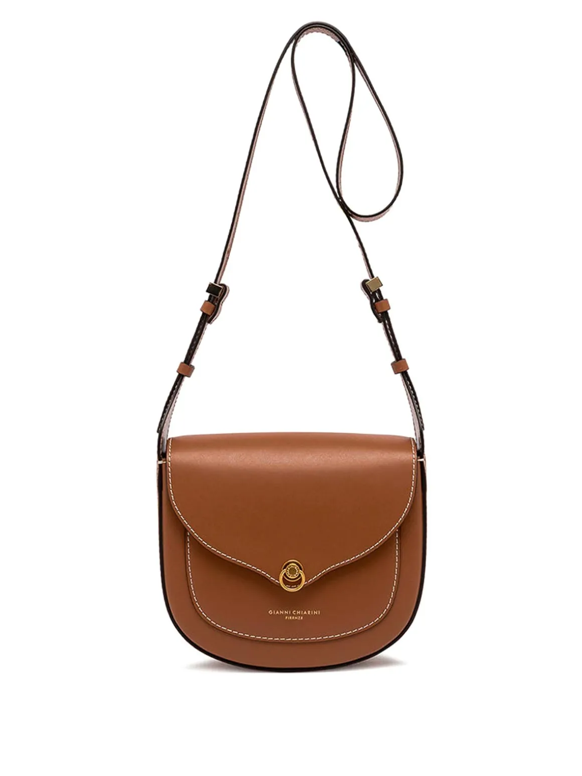 Borsa A Tracolla Isa In Pelle