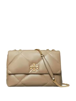 Borsa A Tracolla Kira Tortora In Pelle