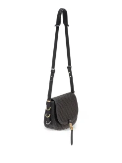 Borsa a tracolla logo-buckle