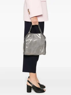 Borsa a tracolla magnetica grigia