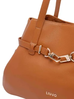 Borsa a tracolla marrone