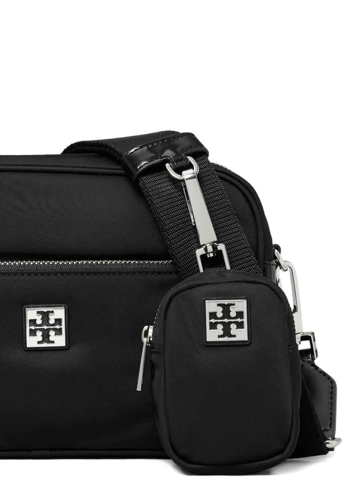 Borsa a tracolla nera della Virginia