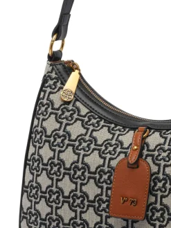 Borsa a tracolla nera Harriet