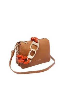 Borsa a tracolla riflesso del logo