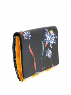 Borsa a tracolla stampa Pacific Rose
