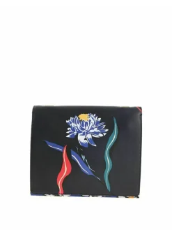 Borsa a tracolla stampa Pacific Rose