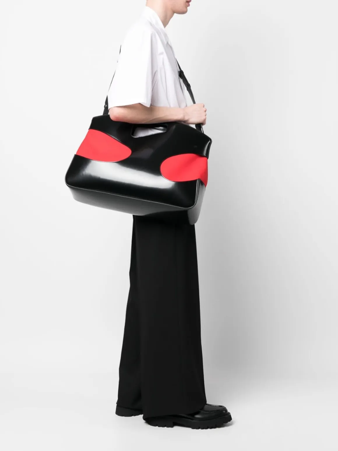 Borsa crossbody in pelle