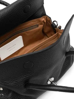 Borsa di dotta di centauro in pelle nera