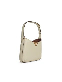 Borsa in pelle bianca Eleanor